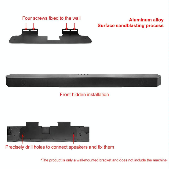 Wall-Mounted Metal Bracket For Samsung Hw-Q990B Speaker-1915197287114608644