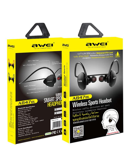 Waterproof Bluetooth Earphones For Outdoor Sports - Anti-Sweat Design-1915196704131518468