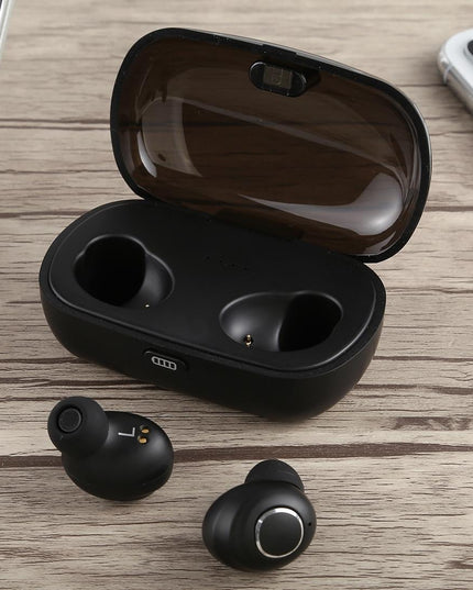 Portable Bluetooth V5.0 Earphones With Charging Box - X8 Tws For Outdoor Sports Black-1915196768874795013