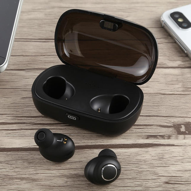 Portable Bluetooth V5.0 Earphones With Charging Box - X8 Tws For Outdoor Sports Black-1915196768874795013