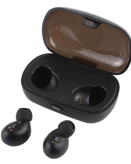 Portable Bluetooth V5.0 Earphones With Charging Box - X8 Tws For Outdoor Sports Black-1915196768874795017
