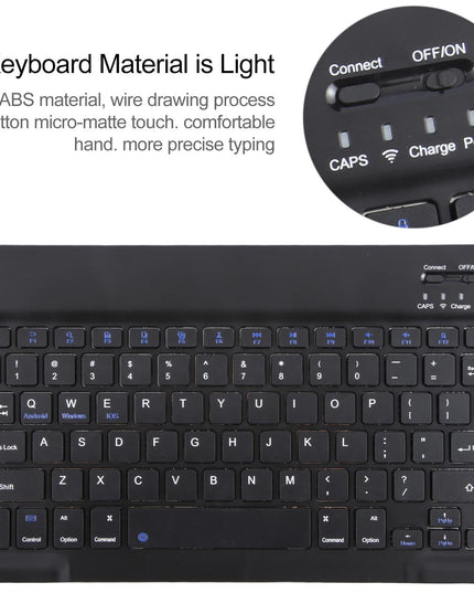 Smart Bluetooth Keyboard & Leather Tablet Case For Ipad Pro 9.7 / Air 2 - Black-1915196794288082948