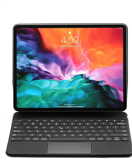 Ultra-Thin Detachable Bluetooth Keyboard Tablet Case For Ipad Pro 12.9 With Touchpad & Backlight - Black-1915196781315100672