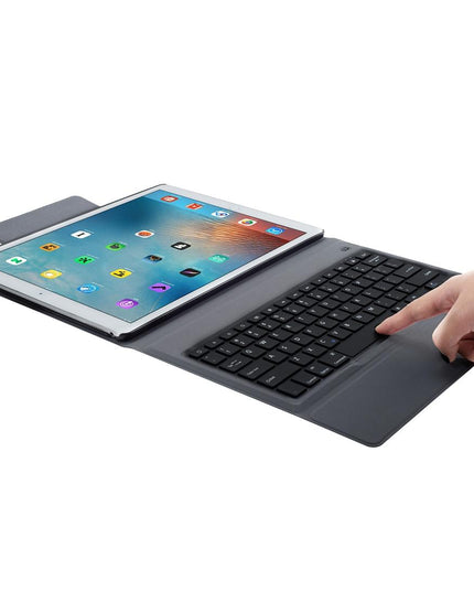Ultra-Thin Bluetooth Keyboard Leather Case For Ipad Pro 12.9 With Stand - Black-1915196488141639684