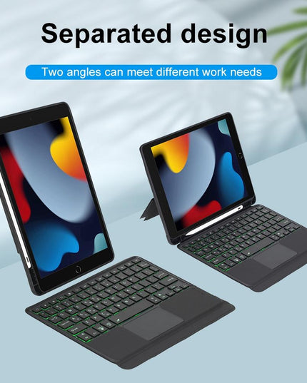 Bluetooth Keyboard Leather Case For Ipad 10.2 / 10.5 / Pro 10.5 - Touch Backlight Split Type-1915197741978488838