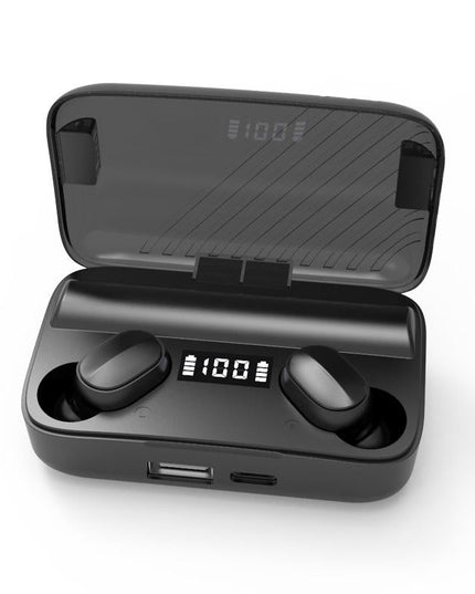 Wireless Earbuds With Noise Cancellation & Magnetic Charging - Led Display-1915196500024102912