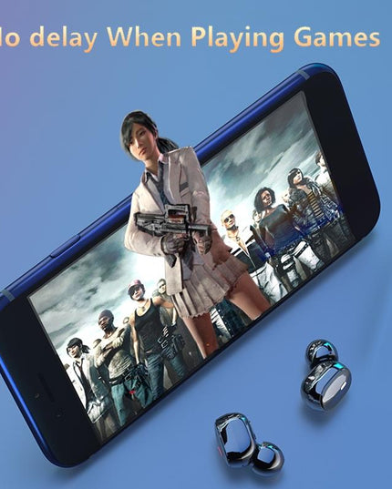 Wireless Earbuds With Noise Cancellation & Magnetic Charging - Led Display-1915196500024102916