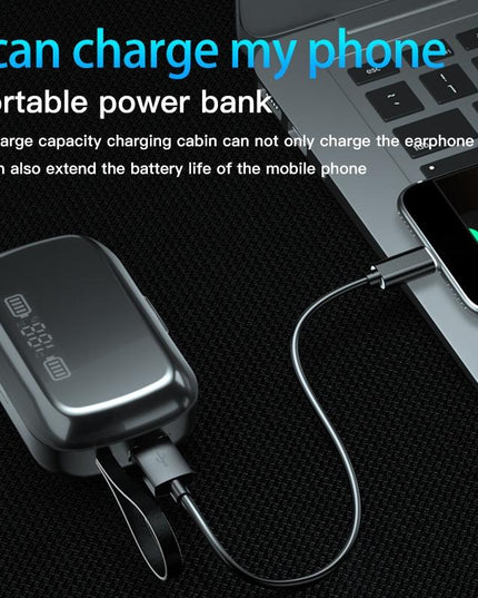 Touch Bluetooth Earphones With Dual Noise Cancellation And Charging Box-1915196671902486531