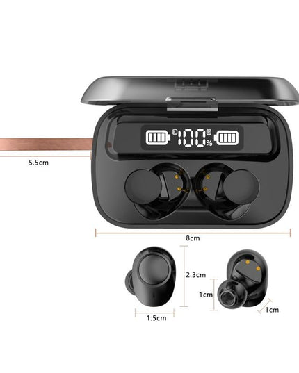 Touch Bluetooth Earphones With Dual Noise Cancellation And Charging Box-1915196671902486536
