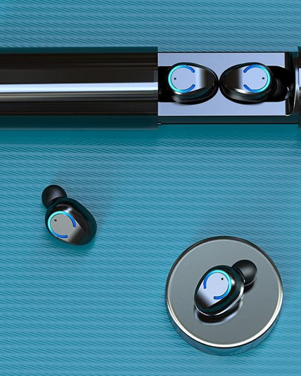 Touch Bluetooth Earphones With Noise Cancelling And Pull-Out Charging Box-1915196778291007496
