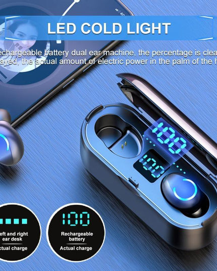 Mini Touch Bluetooth Earphones With Noise Cancelling And Charging Box-1915196794954977281