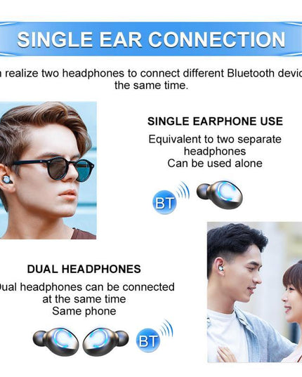 Mini Touch Bluetooth Earphones With Noise Cancelling And Charging Box-1915196794954977283