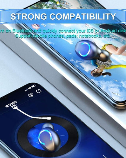 Mini Touch Bluetooth Earphones With Noise Cancelling And Charging Box-1915196794954977288