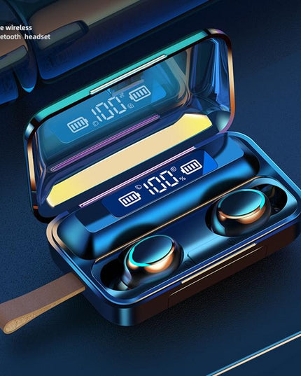 Jerry Solution Touch Bluetooth Earphones With Magnetic Charging Box - F9-5C-1915196701090648067