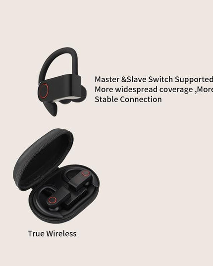 Jho-A9 Tws Wireless Bluetooth Earphones With Charging & Storage Bag-1915196696913121283