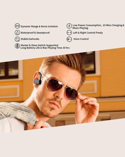 Jho-A9 Tws Wireless Bluetooth Earphones With Charging & Storage Bag-1915196696913121288