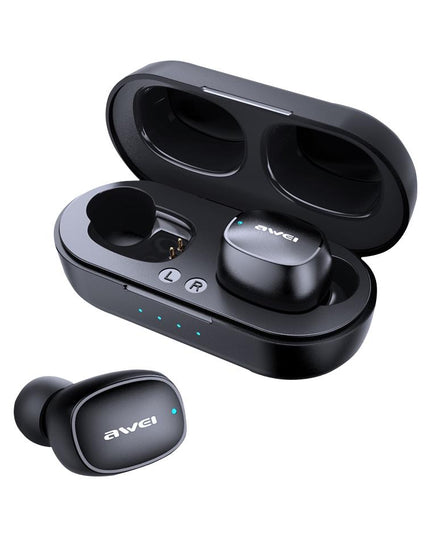 Wireless Sports Headset With Charging Case - T13 Tws Bluetooth V5.0 - Black-1915196720132788225