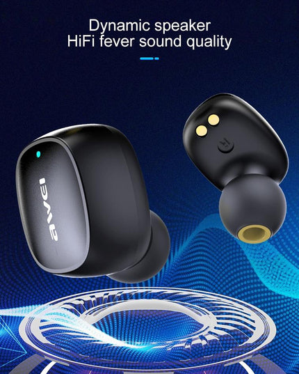 Wireless Sports Headset With Charging Case - T13 Tws Bluetooth V5.0 - Black-1915196720132788229