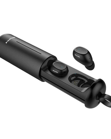 Wireless Sports Headset With Portable Charging Case - T55 Tws Bluetooth V5.0 Black-1915196738575142913