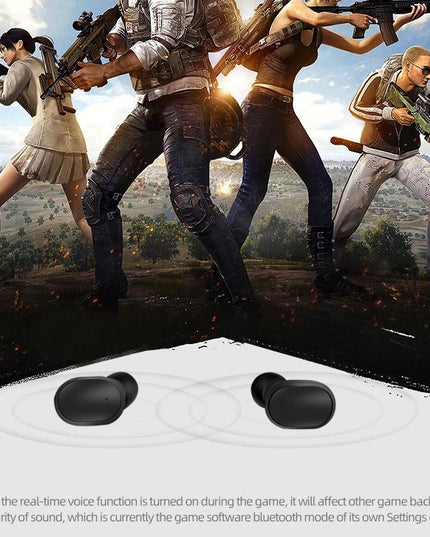 Waterproof Wireless Bluetooth Earphones With Charging Box - A6S-1915196682165948419