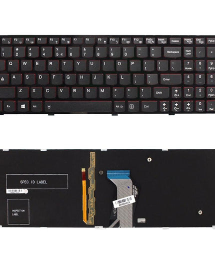 Backlit Us Keyboard For Lenovo Y500 / Y510P / Y590 - Black-1915196750751207424