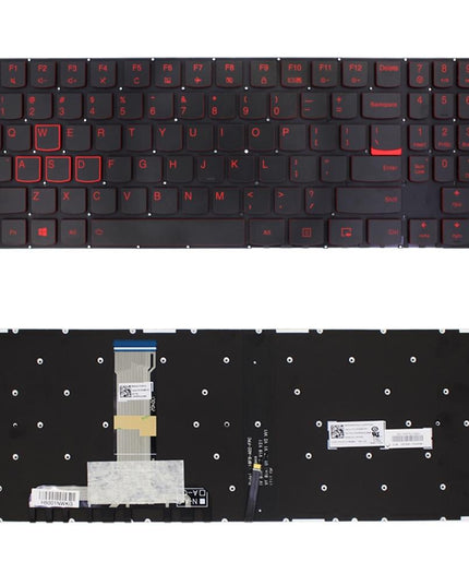 Backlit Us Keyboard For Lenovo Legion Y520 / Y720 / R720 - Black-1915196779041787907