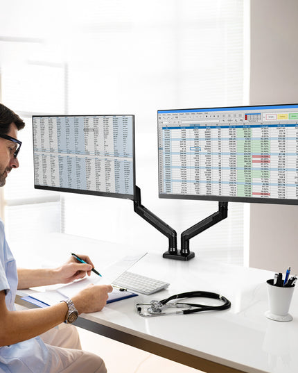 Traderight Monitor Stand Dual Arm  for 13"-32"-1973193460798328838