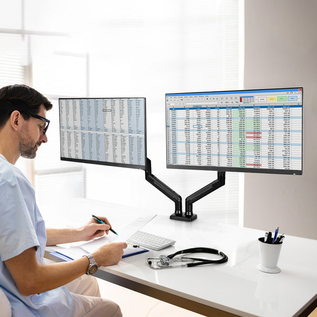 Traderight Monitor Stand Dual Arm  for 13"-32"-1973193460798328838