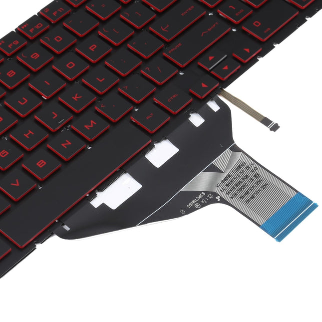 Red Backlit Us Keyboard For Hp Omen 15 / 17 Series-1915197390487425027