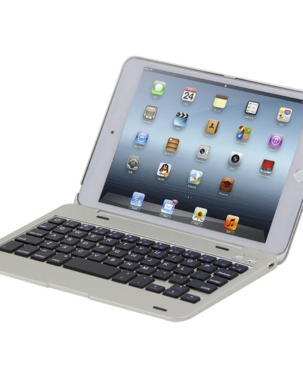 Bluetooth Keyboard Tablet Case For Ipad Mini 5 / 4 - Silver-1922443399517048833