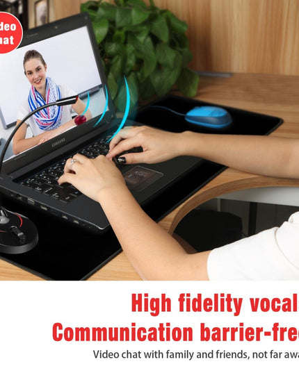 Flexible Usb Computer Microphone - 360 Degree Bendable - 2.2M-1915196997141401603