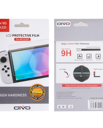 Nintendo Switch Oled 0.33Mm Tempered Glass Screen Protector-1915197909532545027