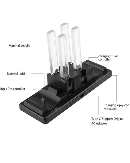 6-In-1 Usb Charger For Nintendo Switch Dock-1915196504327458822
