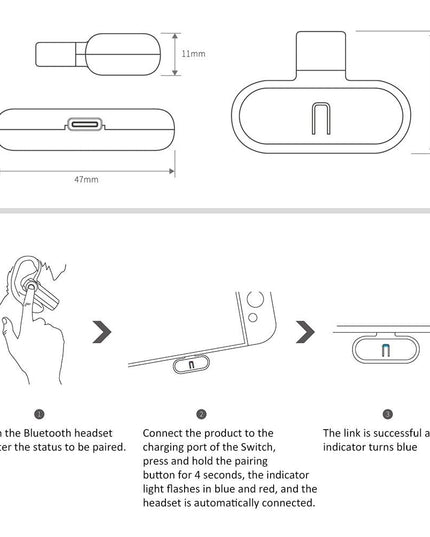 Nintendo Switch Wireless Audio Transmitter-1915198072904880132