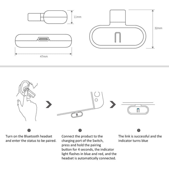 Nintendo Switch Wireless Audio Transmitter-1915198072904880132