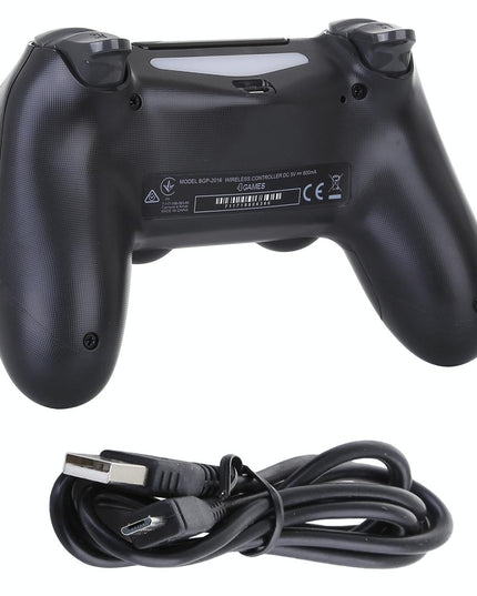 Black Wireless Bluetooth Snowflake Game Controller For Ps4-1915196749346115586