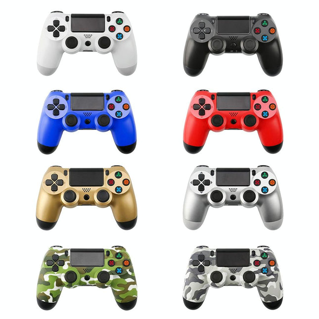 Snowflake Button Wired Gamepad For Ps4 - Green Camouflage-1915197515121168387