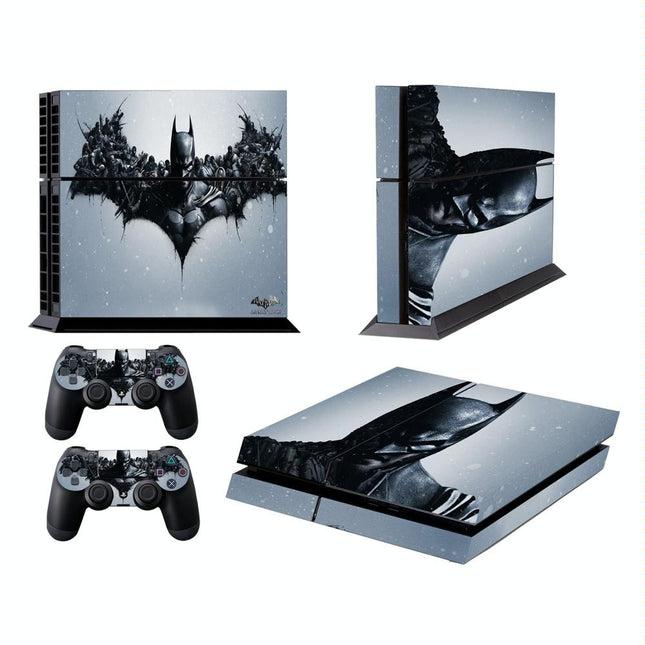 Batman Pattern Protective Sticker For Sony Ps4 - Fashion Design-1915197928176226304