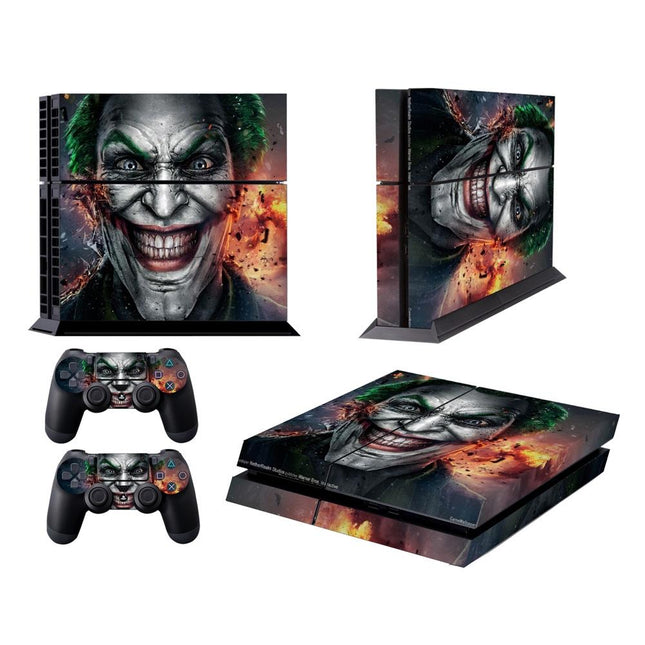 Sony Ps4 Protective Film Sticker - Clown Bucky Pattern-1915197765202350082