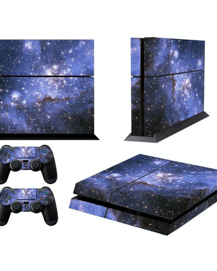 Starry Sky Design Protective Sticker For Sony Ps4 - Fashion Colour-1915197591382003714