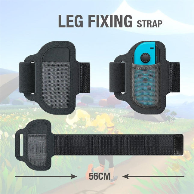 Switch Joy Con Grip With Straps And Cover - Adjustable-1915197957452468227