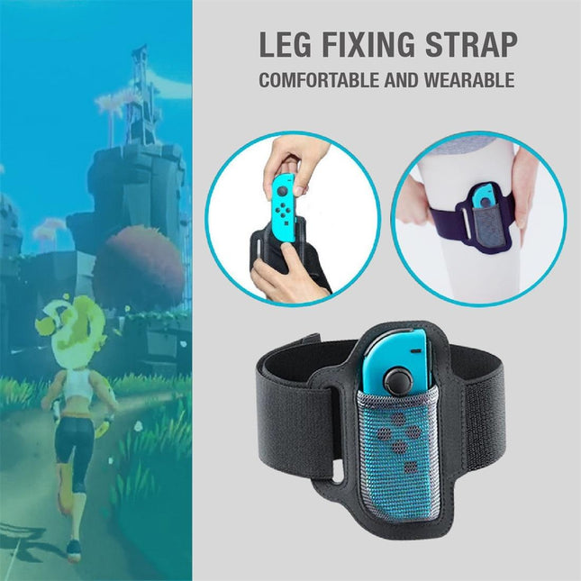 Switch Joy Con Grip With Straps And Cover - Adjustable-1915197957452468228