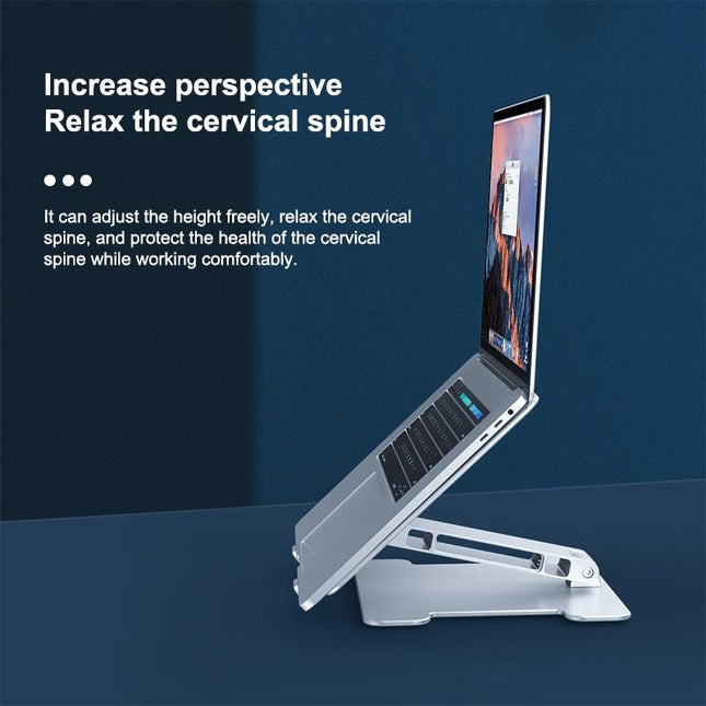 Adjustable Folding Laptop Stand - Aluminum Alloy-1915197280143675396