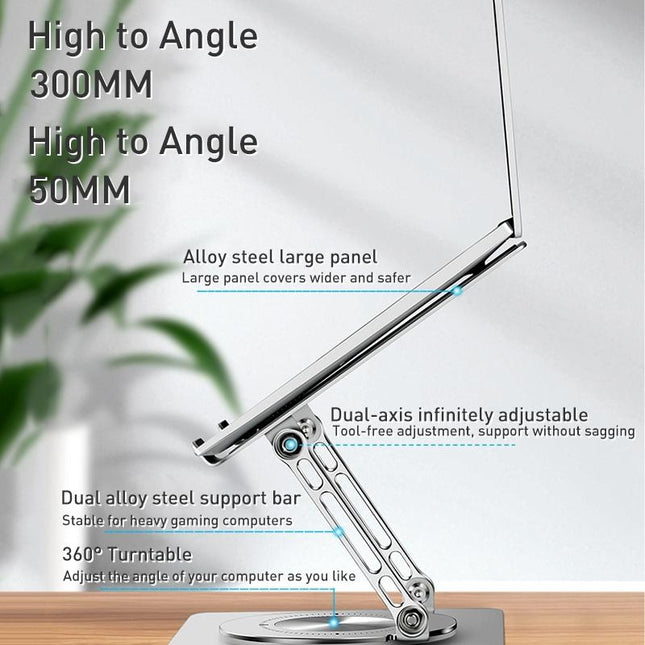 Lenovo Laptop Cooling Stand - Rotating Design-1915196979357552641