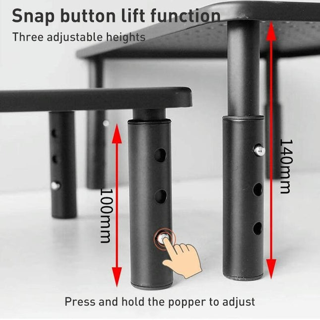 Lenovo Thinkpad Laptop Stand With Phone Holder - Elevated Monitor Stand-1915197570137853954