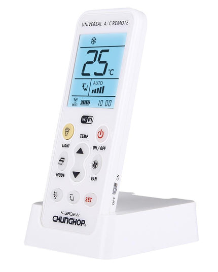 Universal Wifi Smart Ac Remote Control With Holder - Supports 2G / 3G / 4G / Wifi-1915198378308931584