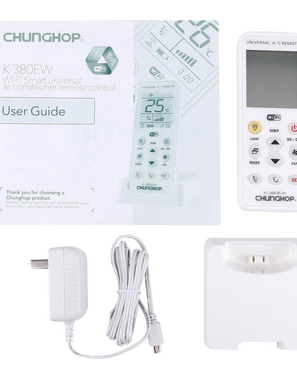 Universal Wifi Smart Ac Remote Control With Holder - Supports 2G / 3G / 4G / Wifi-1915198378308931593