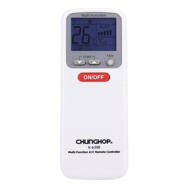 Universal Lcd Air Conditioner Remote Control By Chunghop-1915198102428585985