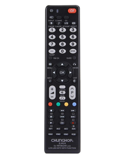 Universal Remote For Hitachi Led / Lcd / 3Dtv-1922443477795344384