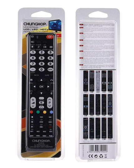 Universal Remote For Hitachi Led / Lcd / 3Dtv-1922443477795344391